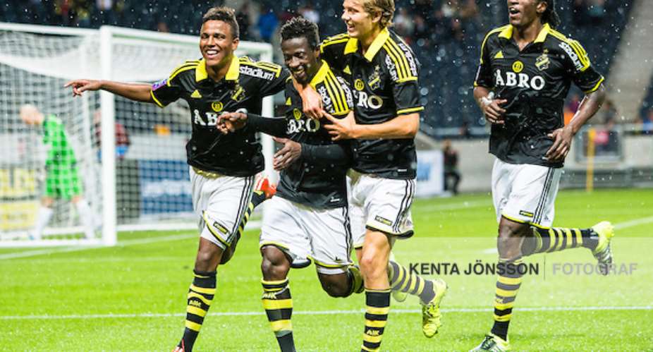 In-form Ghanaian defender Ebenezer Ofori scores in AIK win in Sweden