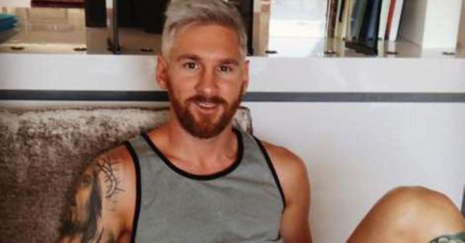 Lionel Messi: Barcelona superstar dyes his hair blond
