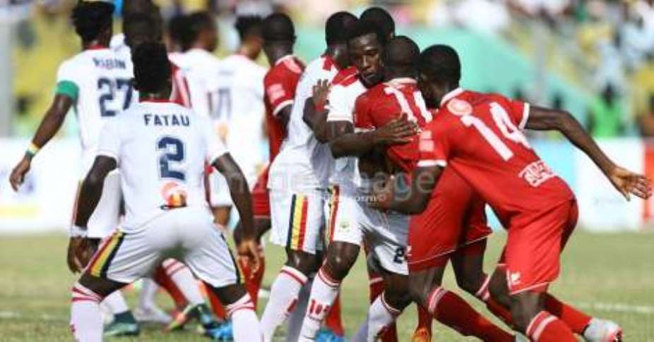 Ghana Premier League: Kotoko share the spoils with Hearts