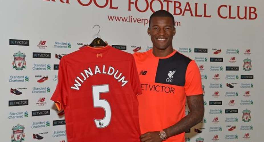 New Liverpool star Wijnaldum drops his Ghanaian name Boateng