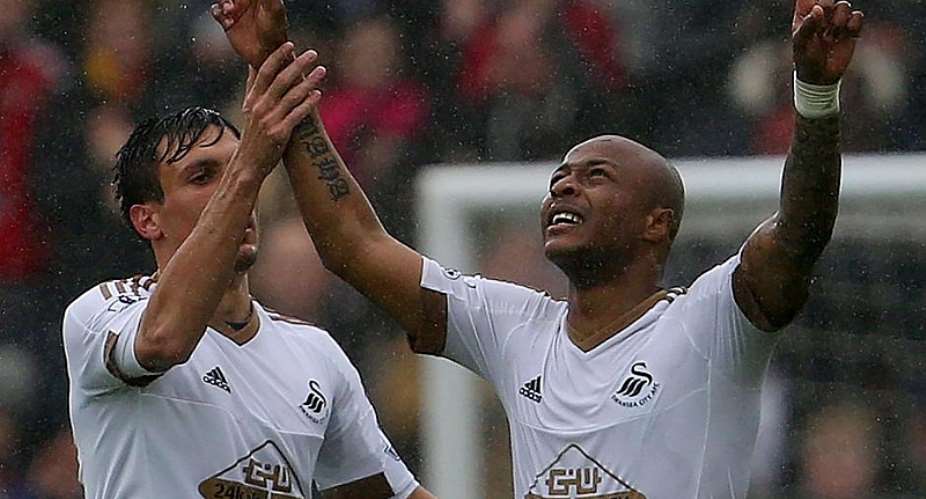 Swansea manager casts doubt over Andre Ayew stay