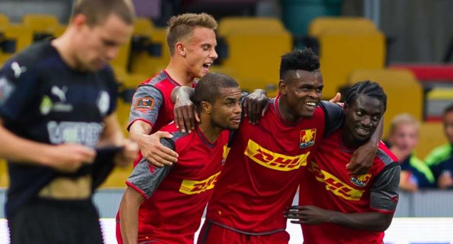 Godsway Donyoh hits brace; Ernest Asante also scores in Nordsjaelland win over Brondby