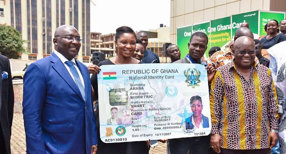 Ghana Card issuance to babies after birth is transformational – Bawumia
