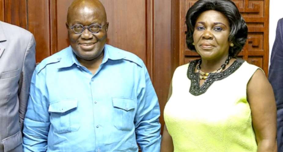 Akufo-Addo applauds resigned Minister Cecilia Dapaah for her loyalty to gov’t
