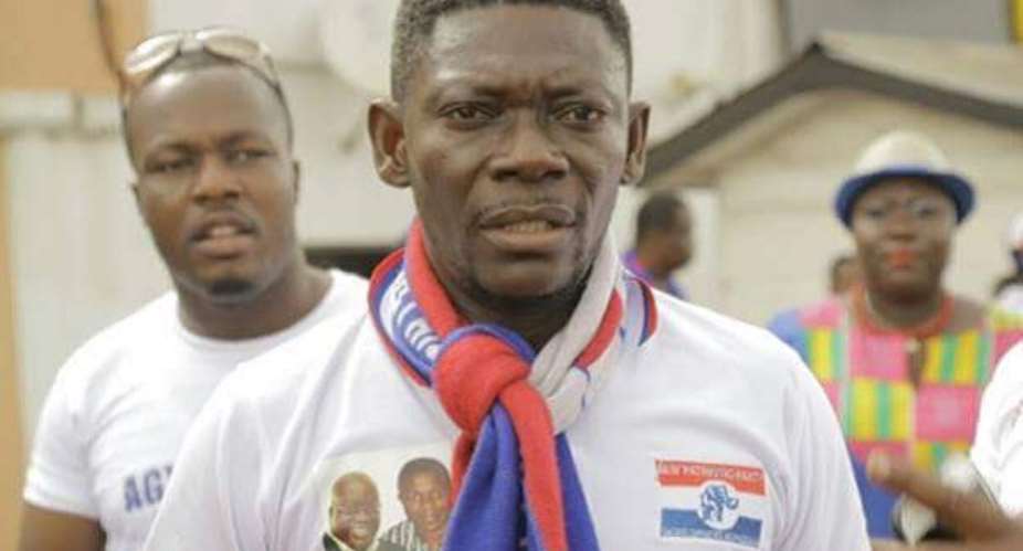 Agya Koo walks off stage at funeral performance amid Mahama chants