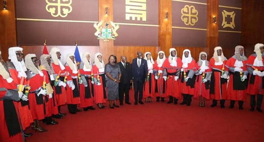 Akufo-Addo swears in Court of Appeal Justices