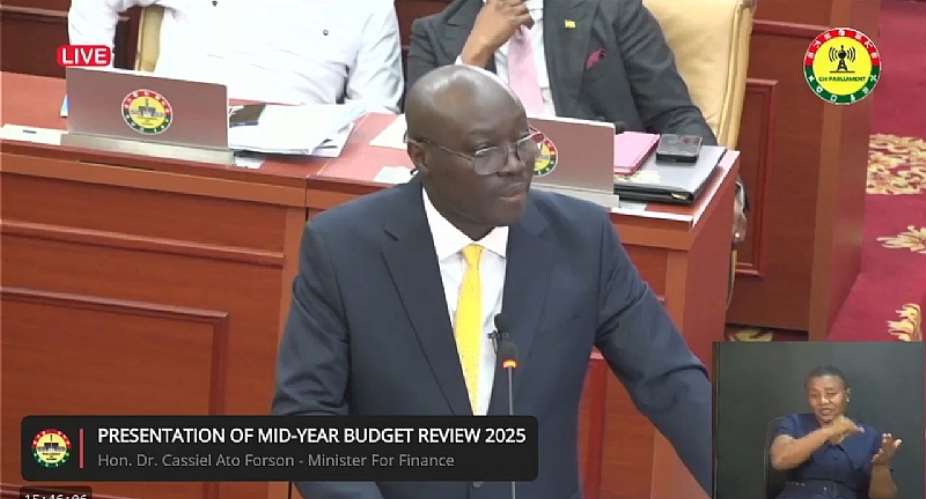 Finance minister Dr. Ato Forson