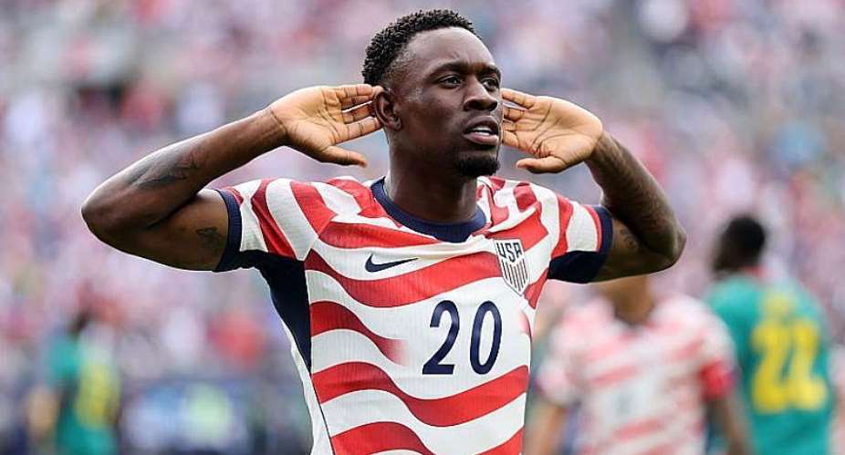 Getty ImagesImage caption: Folarin Balogun was the United States top scorer at the World Cup with three goals