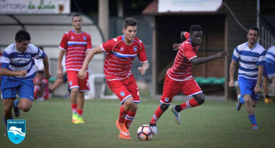 Ghanaian teenager Ransford Selasi inspires Pescara to 2-0 win over Teramo in second pre-season win