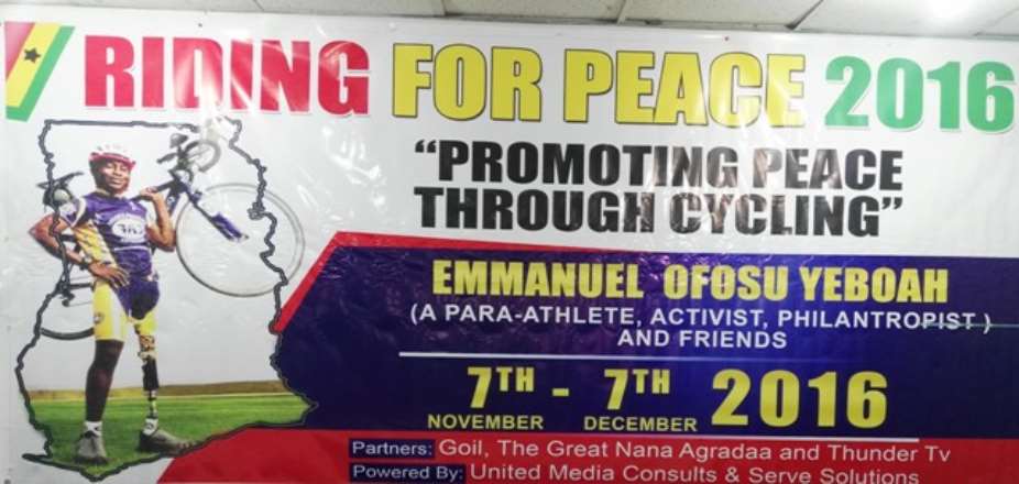 Election 2016: Emmanuel Ofosu Yeboah And Friends Ready To Ride For Peace