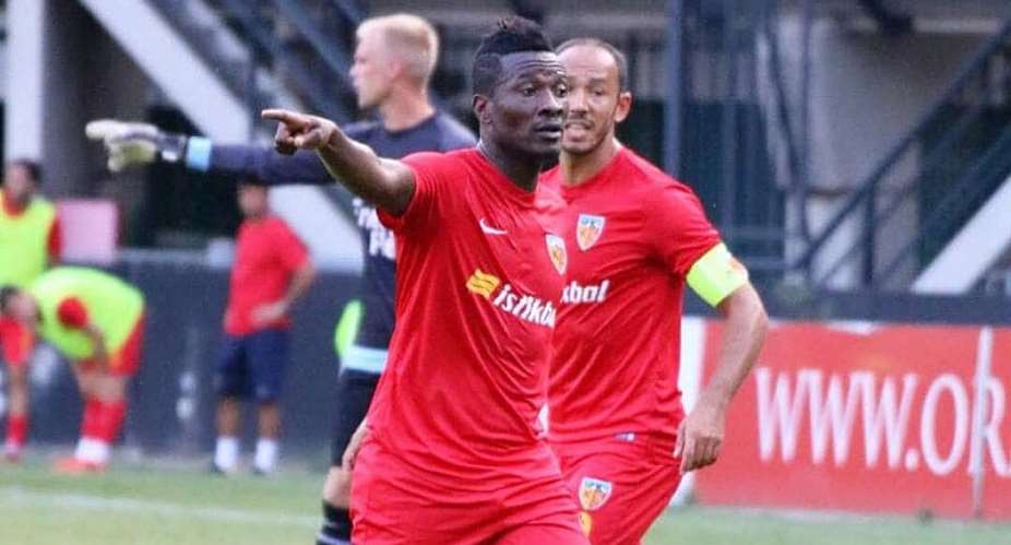 Asamoah Gyan Grabs Consolation For Kayserispor In Defeat Against NEC Nijmegen