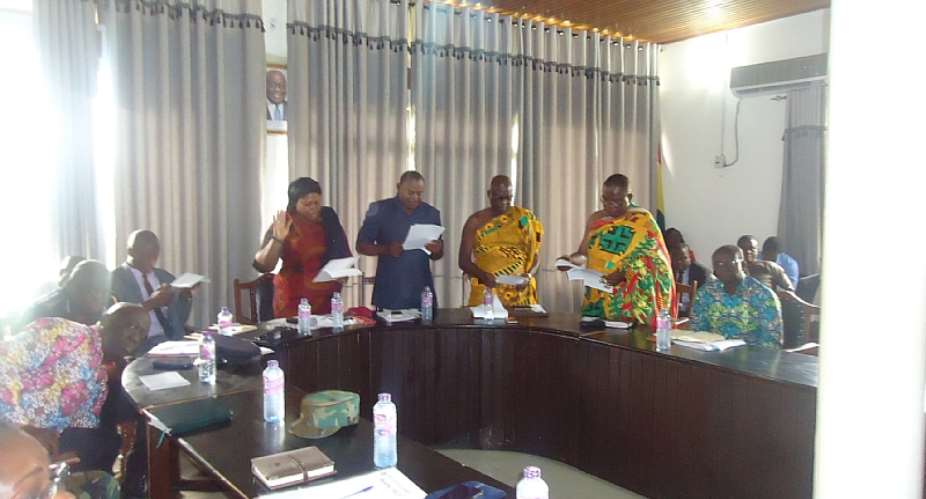 Bono Regional Coordinating Council Inaugurated In Sunyani