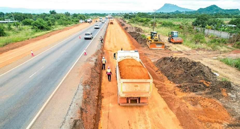 Work resumes on 64-kilometre Ashaiman to Akosombo Junction Road