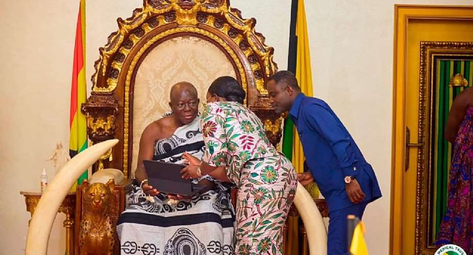Ghana Medical Trust Fund briefs Otumfuo on progress, vision for expanding specialised healthcare