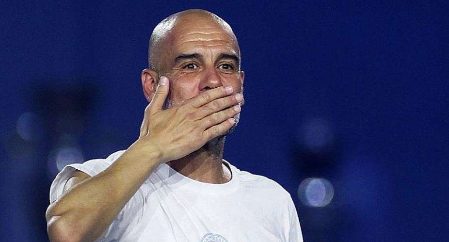 Getty ImagesImage caption: Pep Guardiola quit Manchester City in May after winning 17 major trophies in 10 seasons with the club