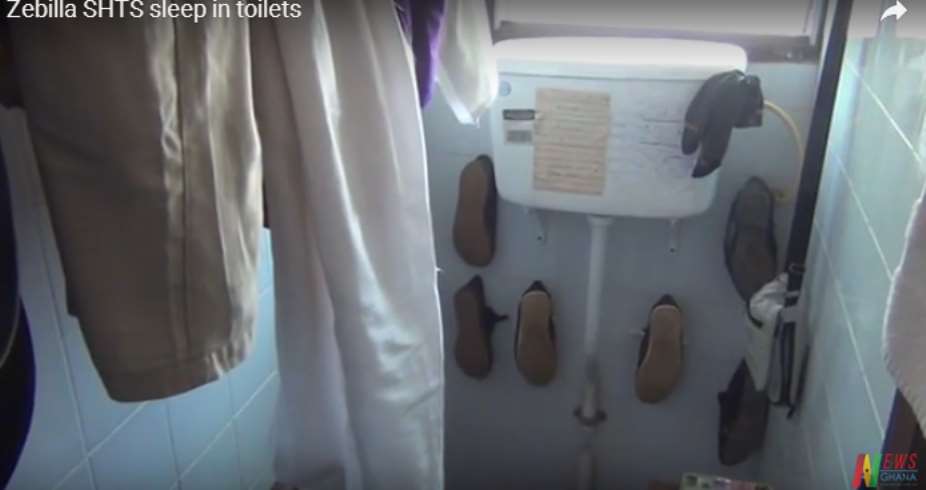 Zebilla SHS Students Sleep In Toilets