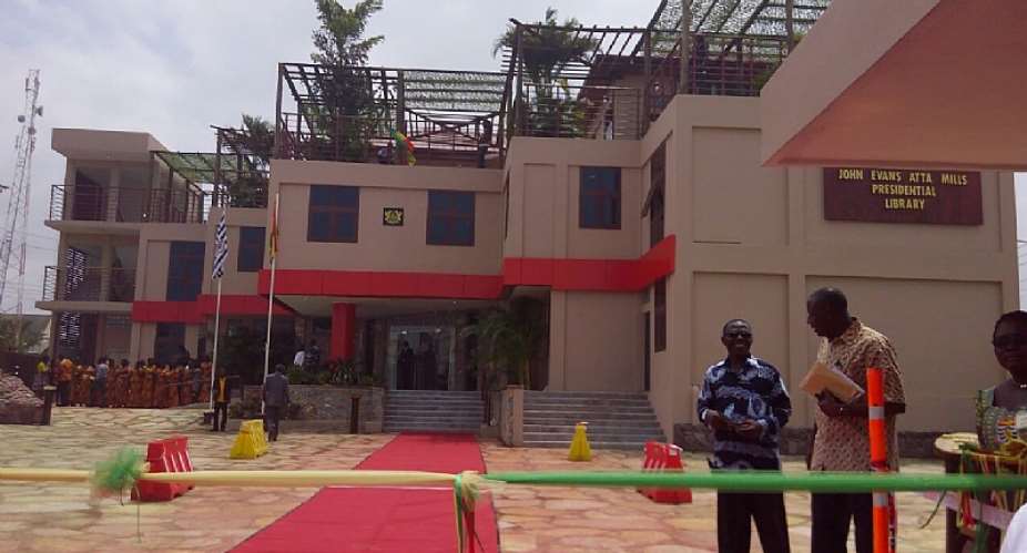 Mahama Commissions Atta Mills Library