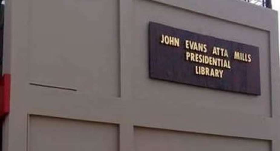 Library inaugurated in memory of late President Mills