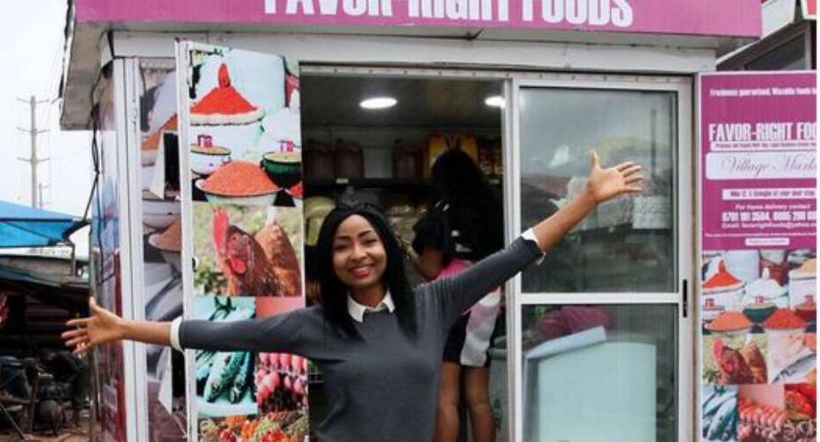 Actress, Belinda Effah Opens Fresh Food Store in Lagos photos