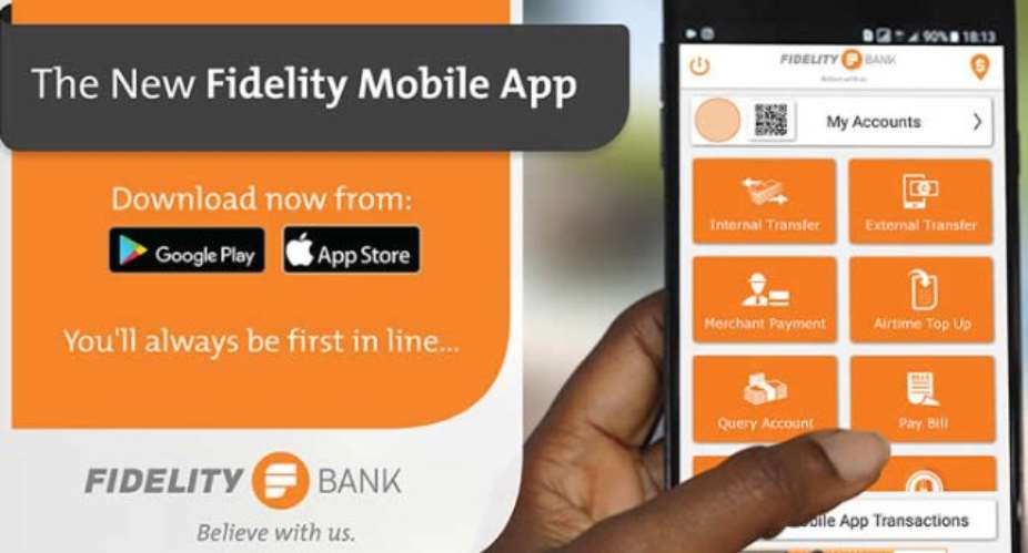 Fidelity Bank makes banking easy with improved mobile app
