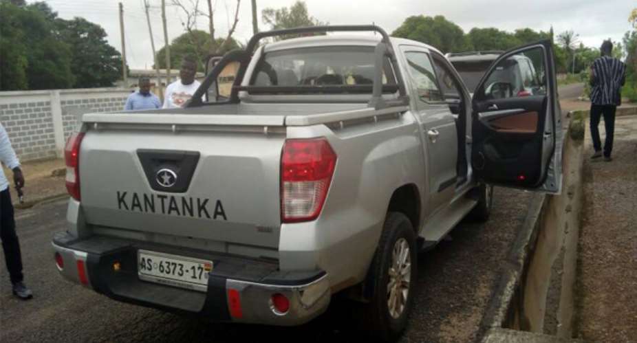 The Kantanka Omama Pick-Up Vehicle