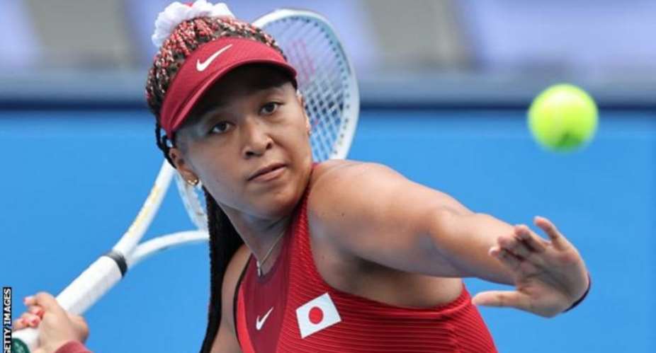 Second seed Naomi Osaka is the highest ranked player remaining in the women's draw