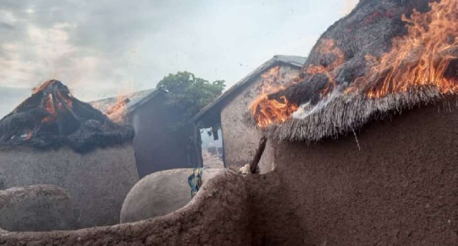 Chereponi: Sagong community burnt to ashes over renewed clashes between Anufors and Konkombas