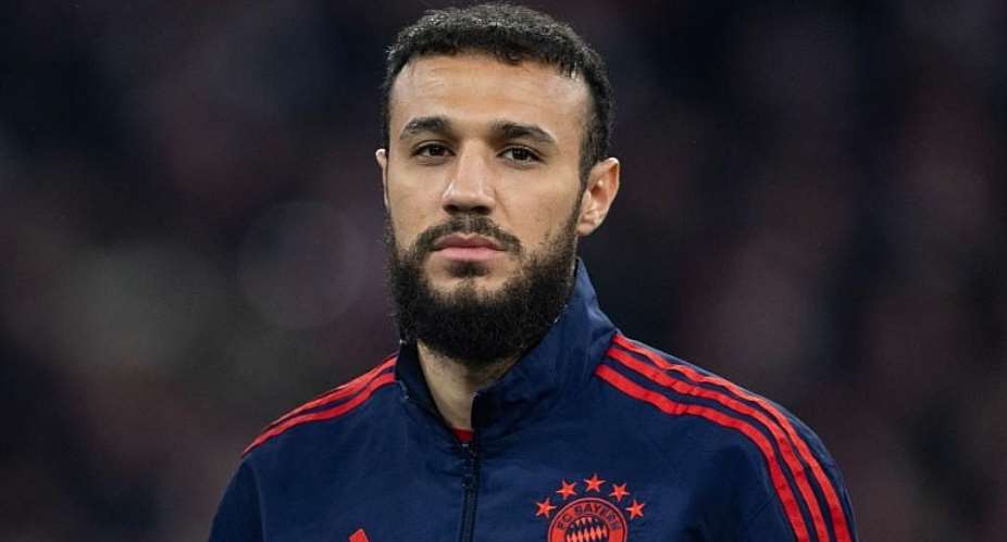GETTY IMAGESImage caption: Noussair Mazraoui made 29 appearances for Bayern Munich last season