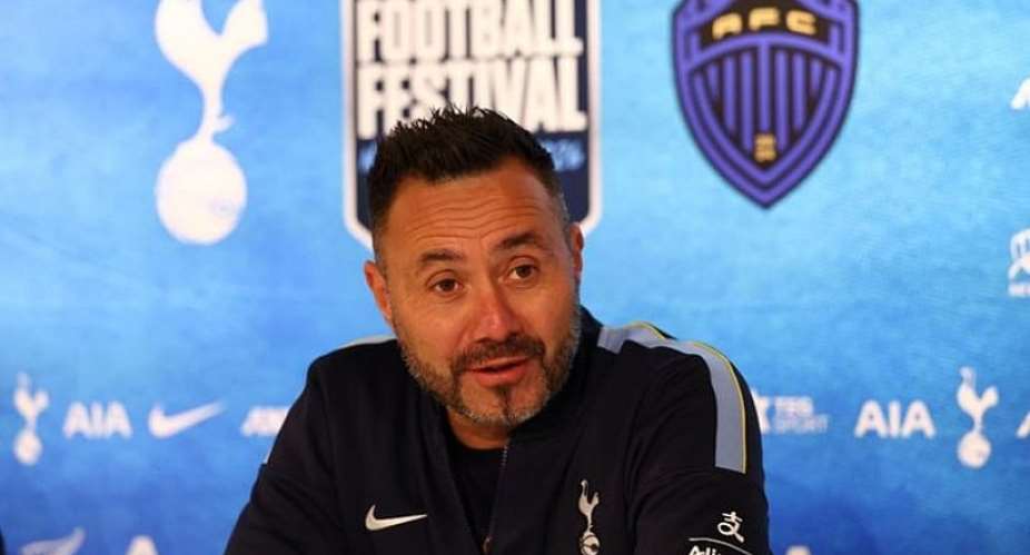 Getty ImagesImage caption: De Zerbi signed a five-year contract with Tottenham in March