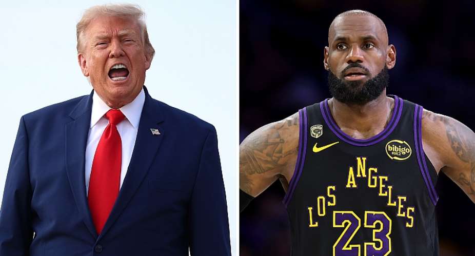 Getty ImagesImage caption: LeBron James has been a regular critic of US President Donald Trump