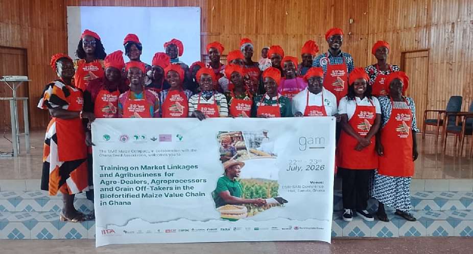 CSIR-SARI/AAFT build the capacity of food processors on nutritional value of Biofortified maize