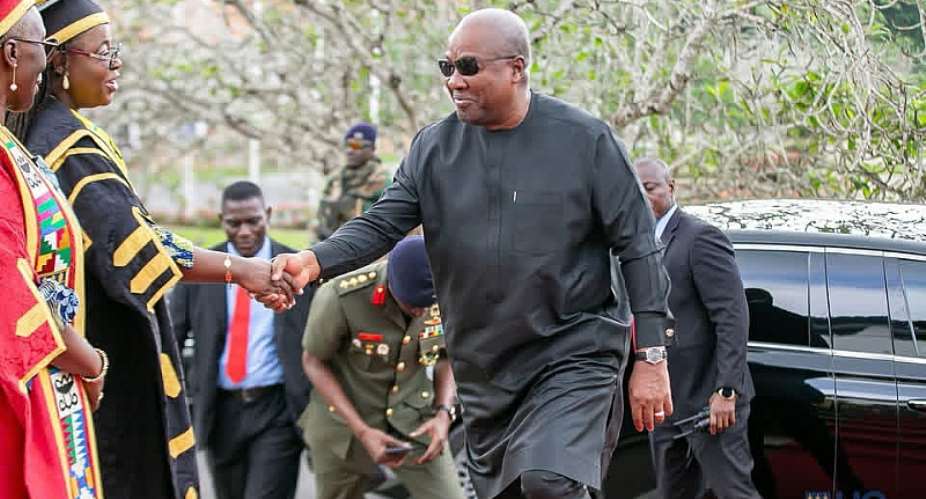 Mahama assures transfer of UGMC to University of Ghana