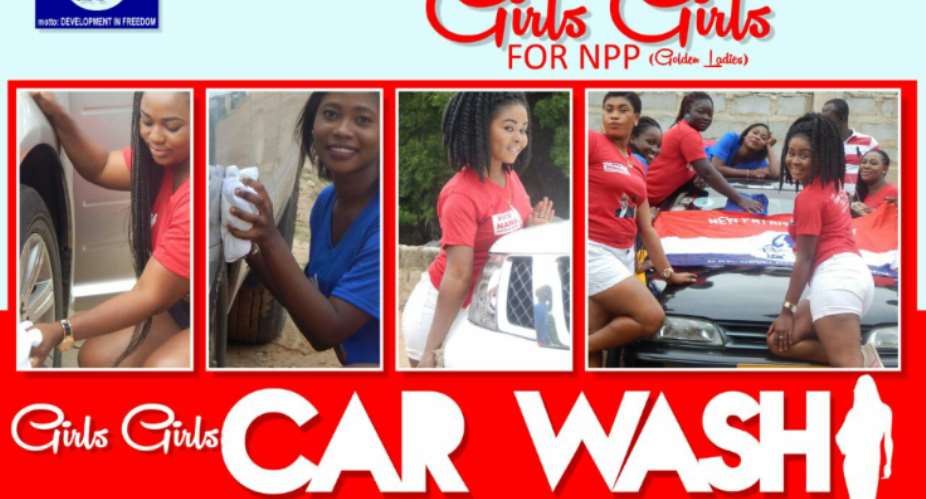 NPP Tema Central Golden Ladies On Car Wash Campaign