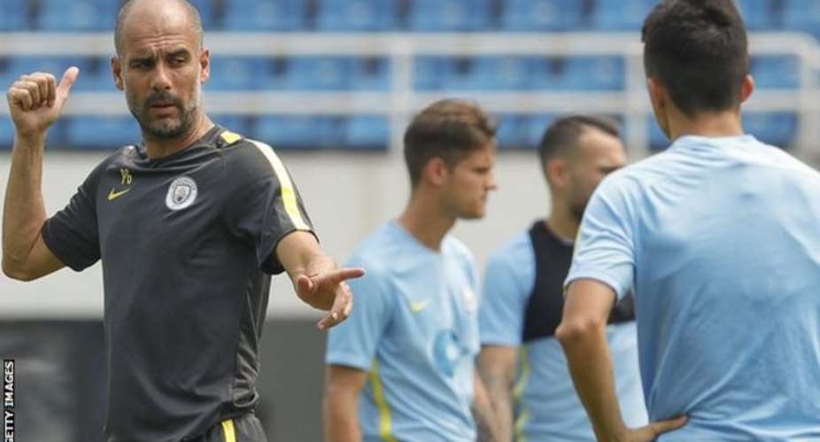 Pep Guardiola bans overweight players from Man City training