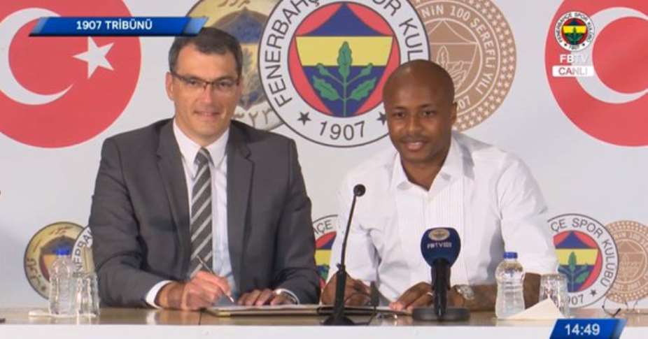 Fenerbahe Sports Director Hails 'Energetic' Andre Ayew Signing