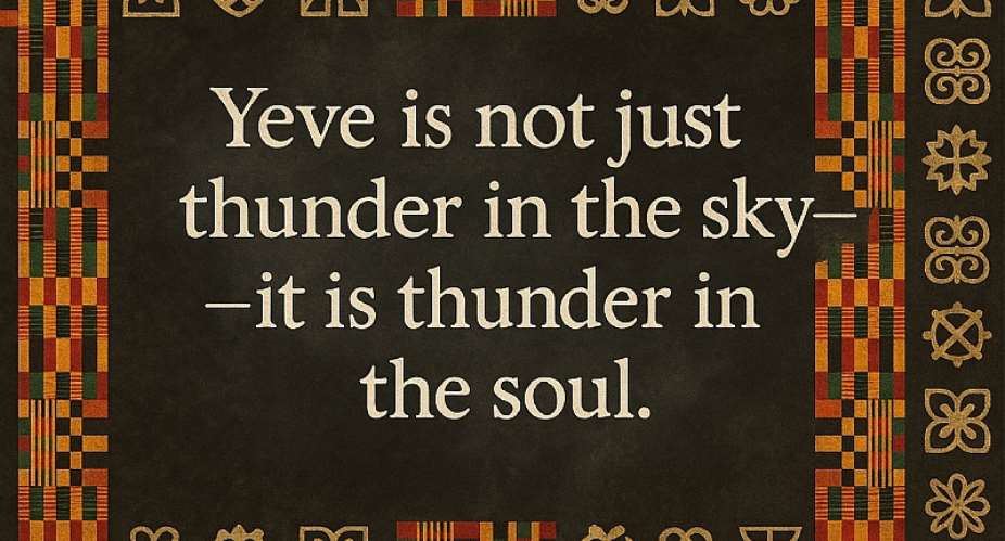 Yeve The God Of Lightning Thunder And Fire And The Ewe Tradition Life And Culture