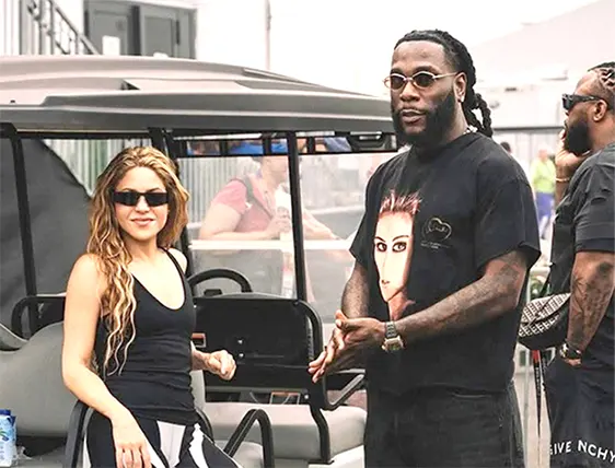 Shakira and Burna Boy