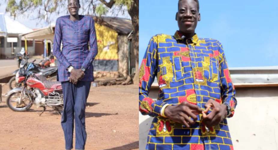 Ghana s Tallest Man Sulemana Abdul Samed Awuche Dies At 33 Ghana s Tallest Man Sulemana Abdul Samed Awuche Dies At 33