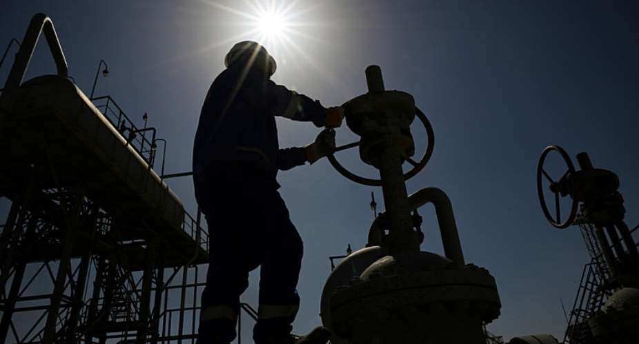 Oil prices tumbled Monday, with Brent losing more than seven percent at one point. -  Hussein Faleh, AFP