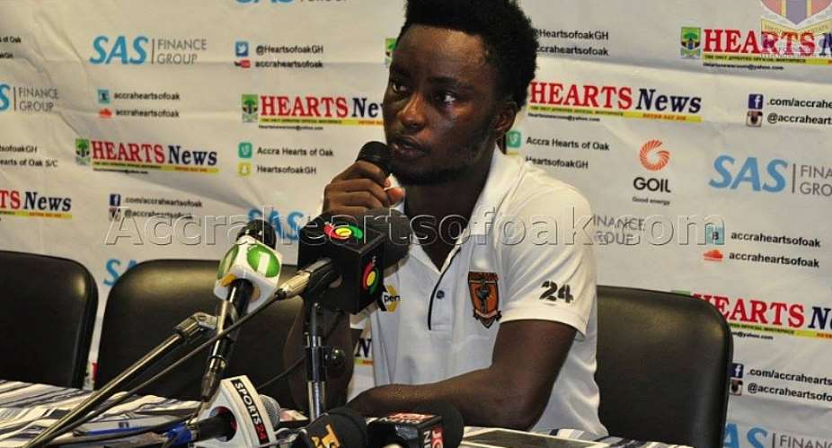 AshGold's Emmanuel Osei Baffour named Man of the Match in Hearts draw