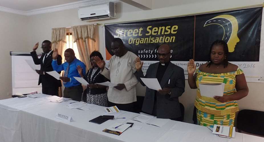 Street Sense Organisation Swears In Board Of Trustees