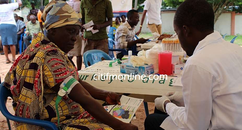 Okyeame Kwames free hepatitis B screening reaches Ho