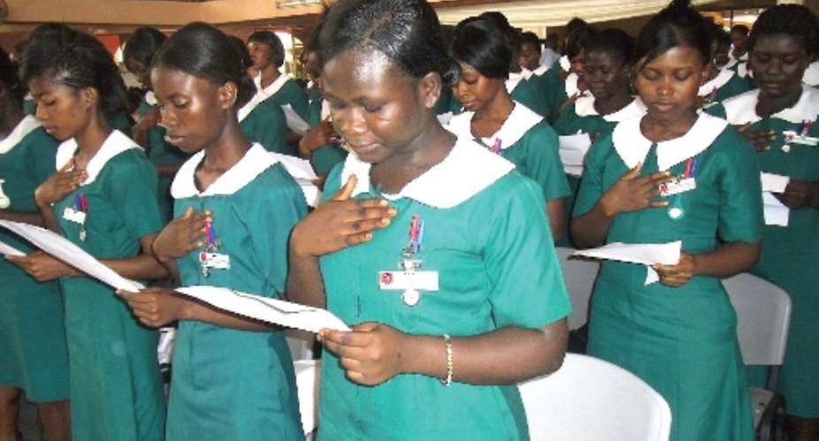 Student nurses demand job security assurances from govt