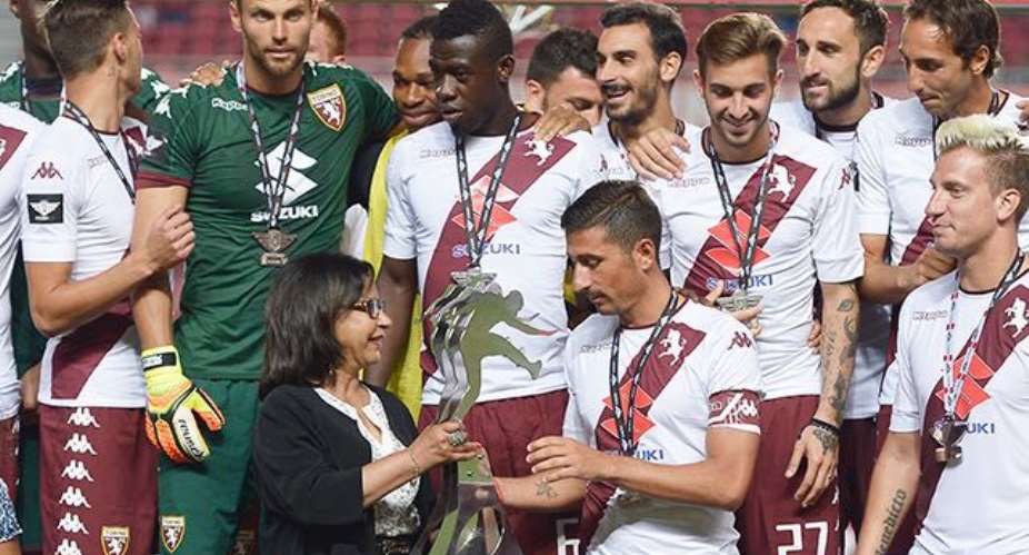 Photos: Afriyie Acquah Wins Eusebio Cup With Torino After Penalties Win Over Benfica