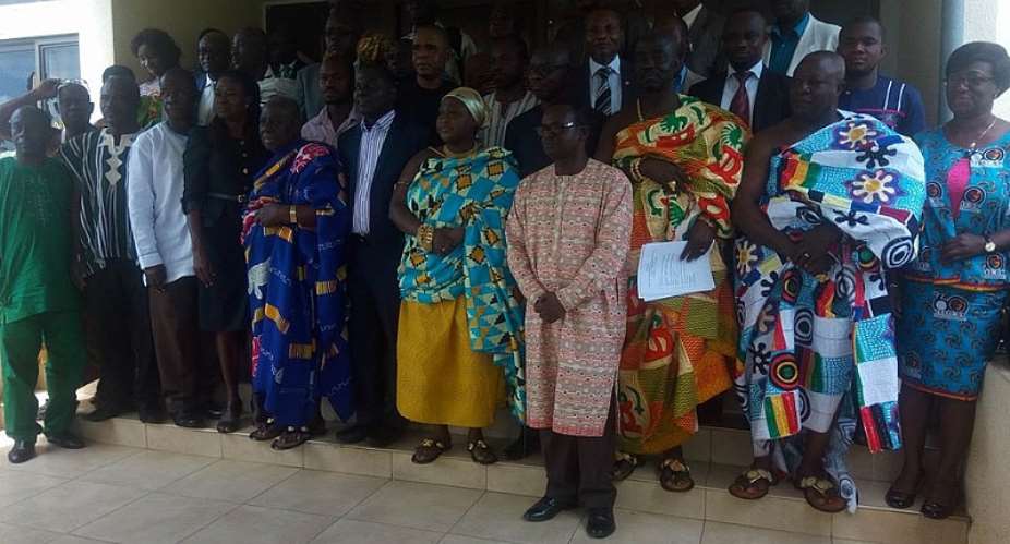 Minister Inaugurates Brong Ahafo Regional Lands Commission