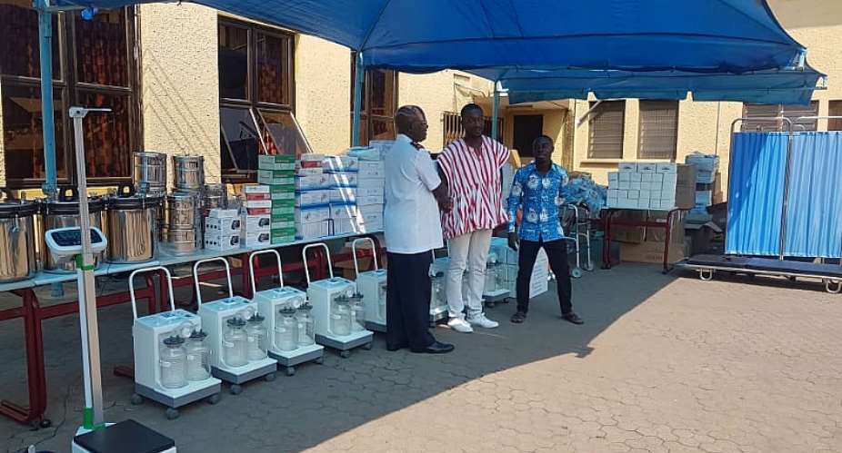 Salvation Army Ghana Presents Medical Equipment To Salvation Army Health Service