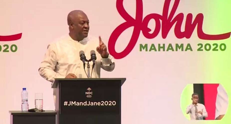 Ill Introduce Operation Sting In next NDC Gov't To Tackle Corruption – Mahama