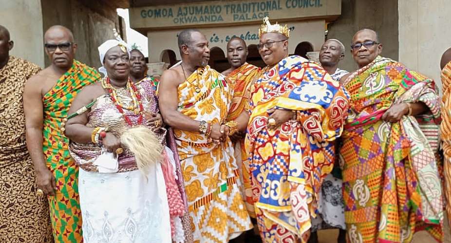 Omanhene of Gomoa Ajumako Traditional Area, Obrempong Nyanful Krampah XI