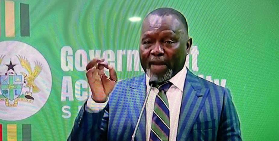Attorney-General and Minister for Justice, Dr. Dominic Ayine