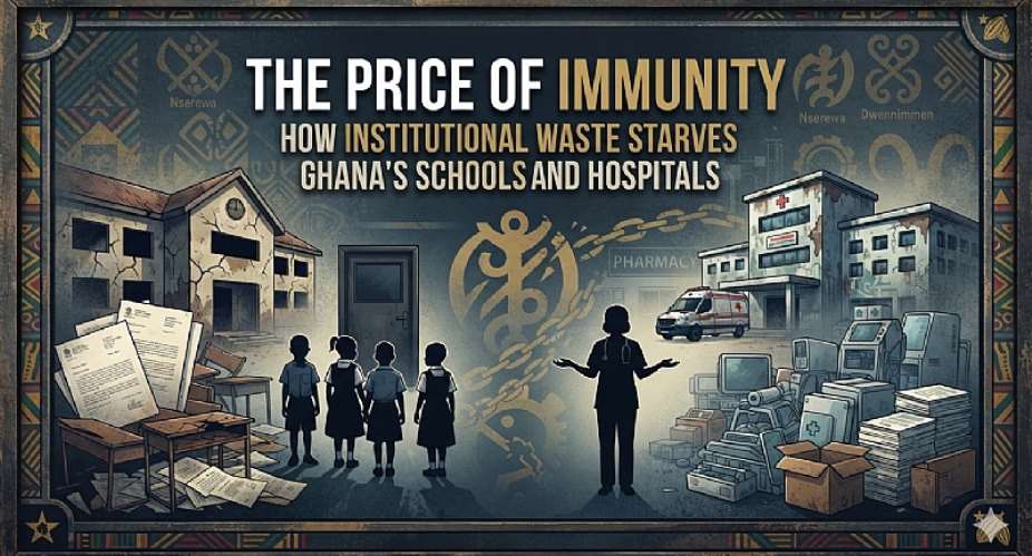 The Price Of Immunity: How Institutional Waste Starves Ghana’s Schools And Hospitals